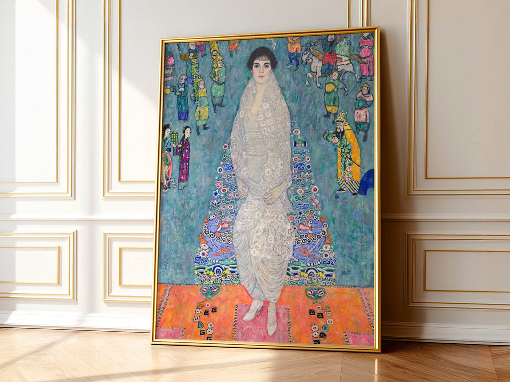 Gustav Klimt Portrait of Elisabeth Lederer Art Print – Vienna Secession Poster