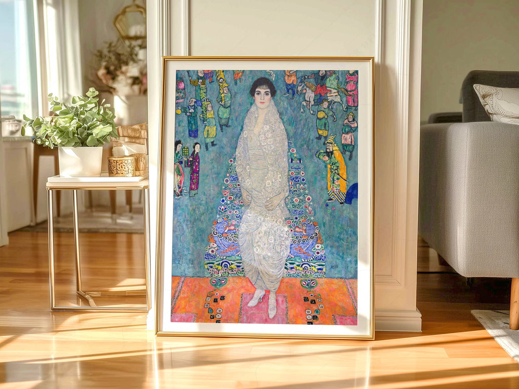 Gustav Klimt Portrait of Elisabeth Lederer Art Print – Vienna Secession Poster