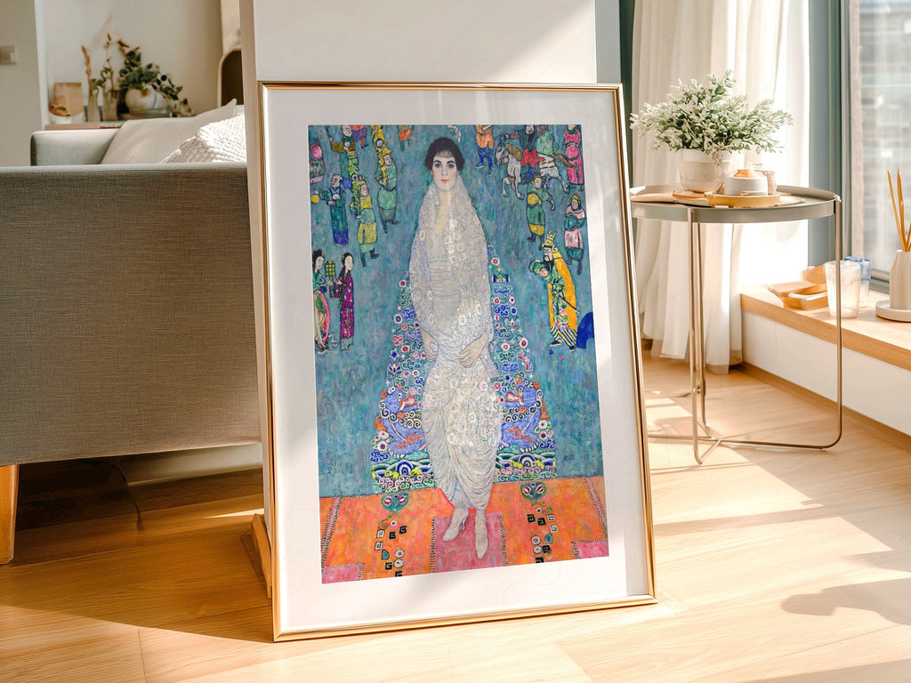 Gustav Klimt Portrait of Elisabeth Lederer Art Print – Vienna Secession Poster
