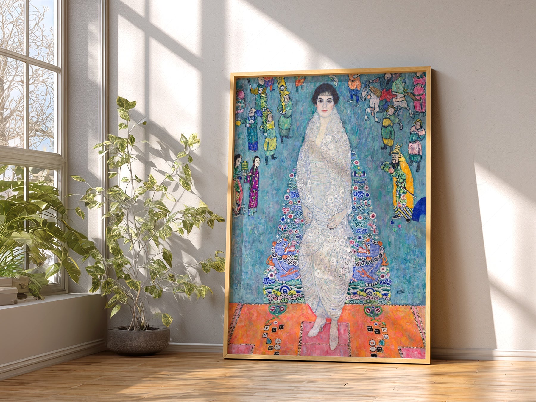 Gustav Klimt Portrait of Elisabeth Lederer Art Print – Vienna Secession Poster