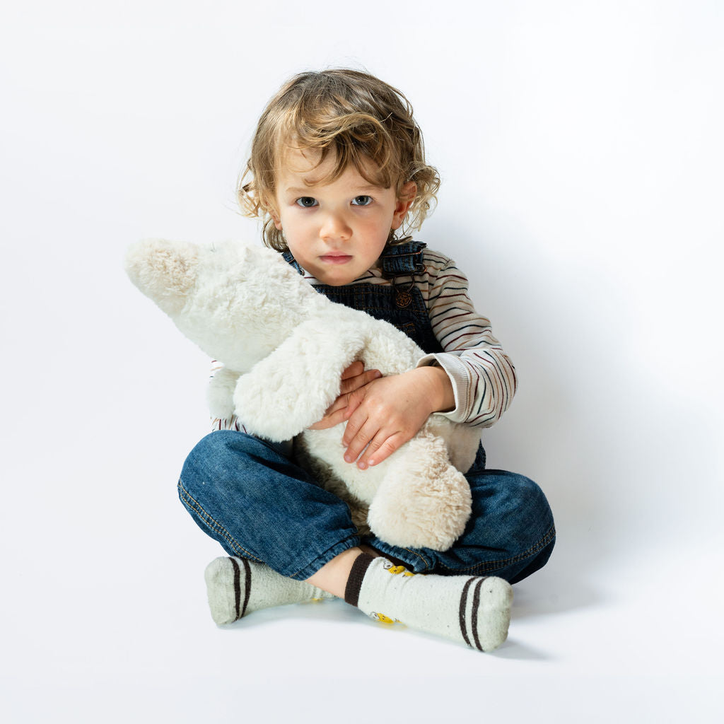 Thermy Buddy™ – Peluche chauffante douillette – Grand canard tout écrasé