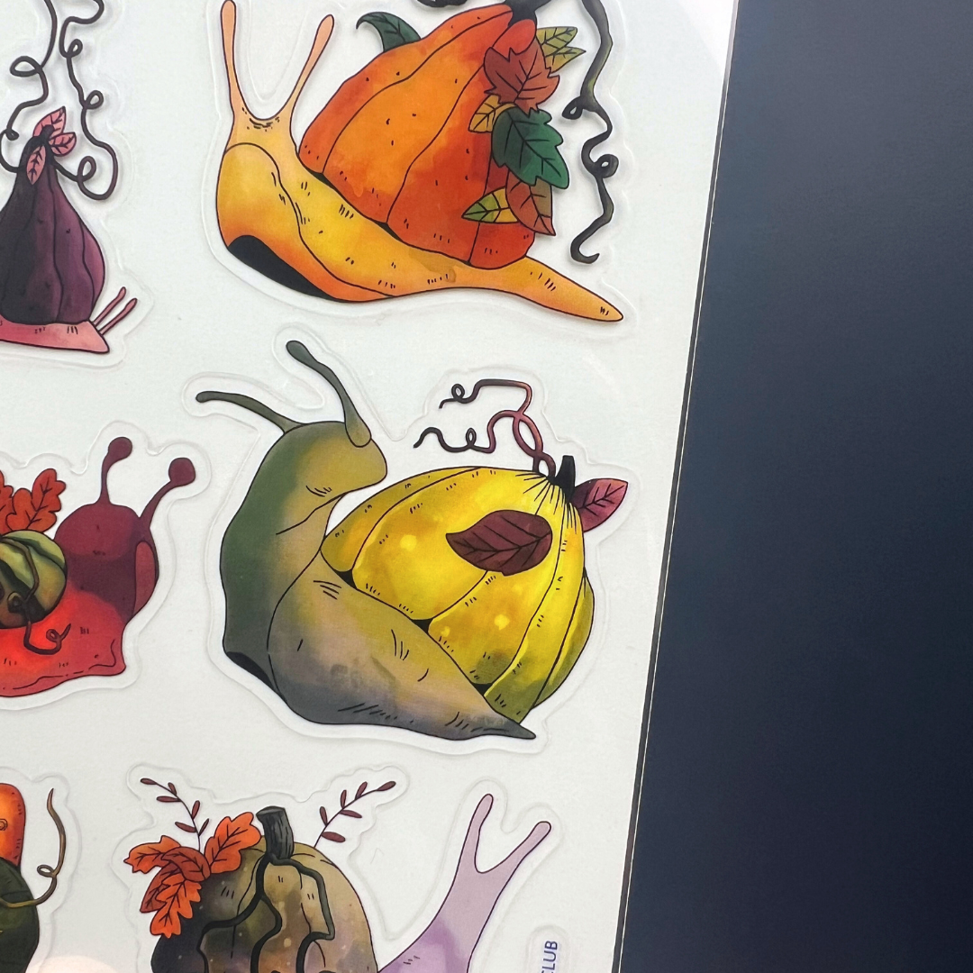 Gourd-geous Snails