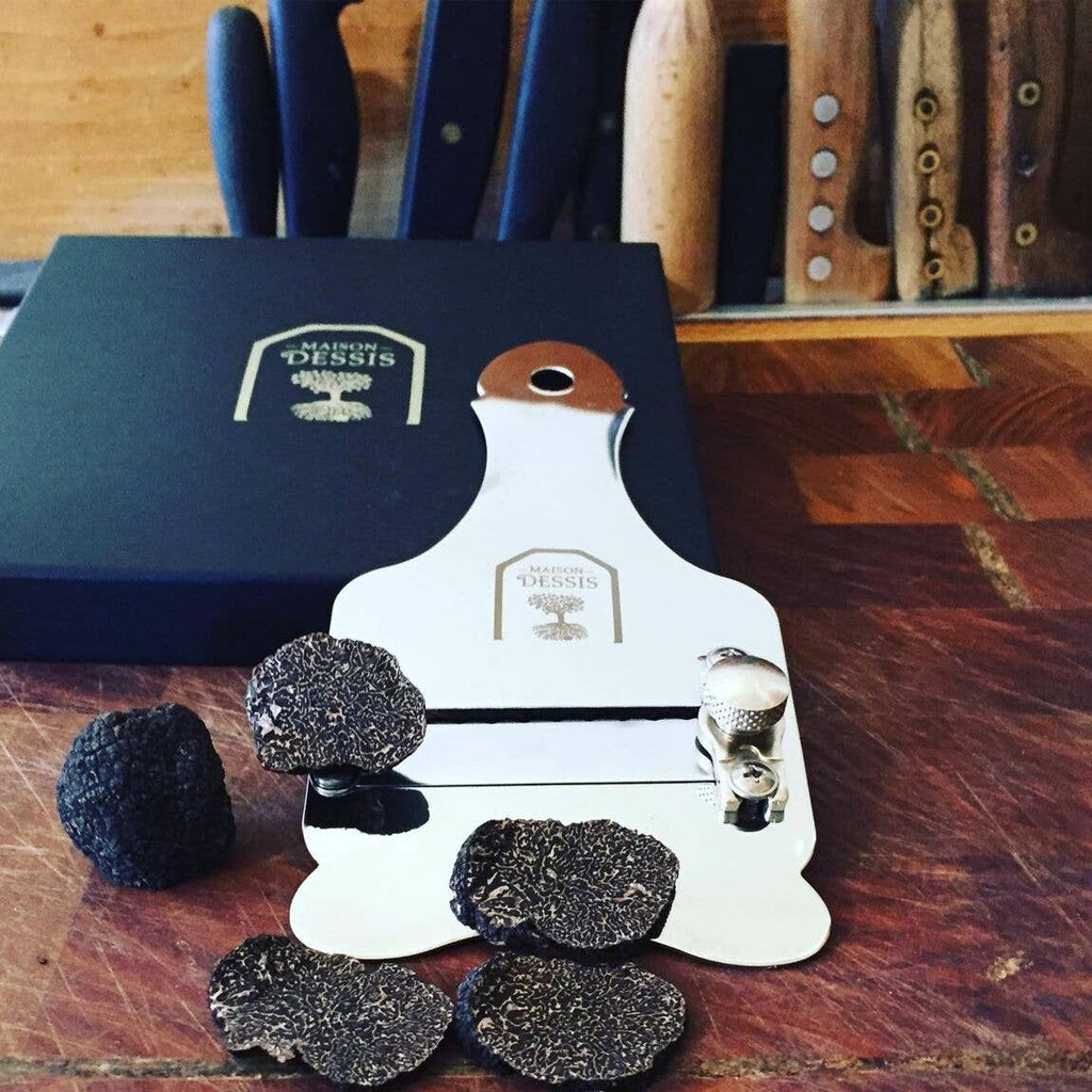 Maison Dessis - Mandoline inox pour truffes (Stainless steel truffle mandoline)