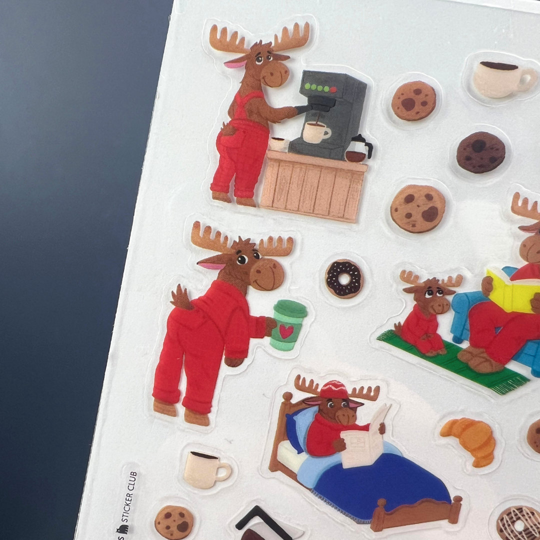 Moose In The Morning