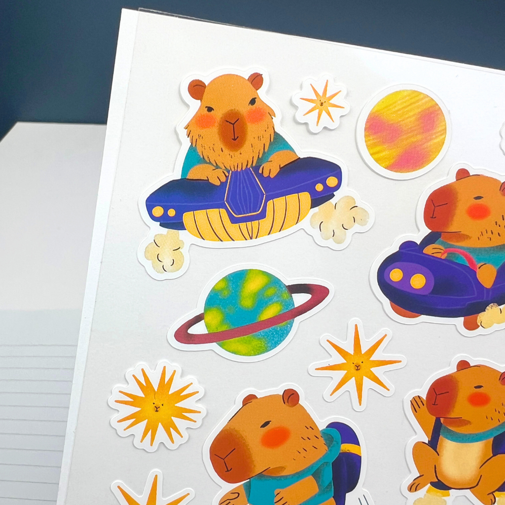 L'équipage du Capy Comet