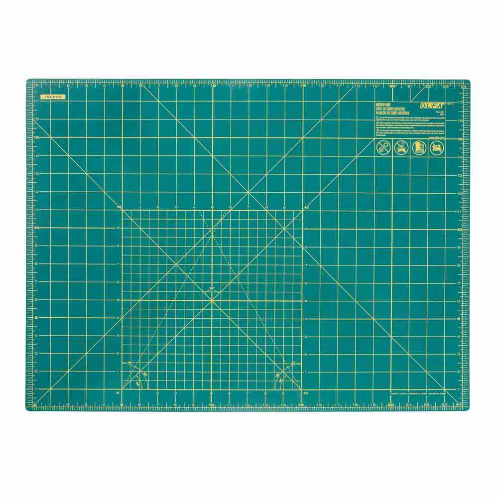 OLFA Double Sided Cutting Mat 18" x 24" - Local Pickup Only!