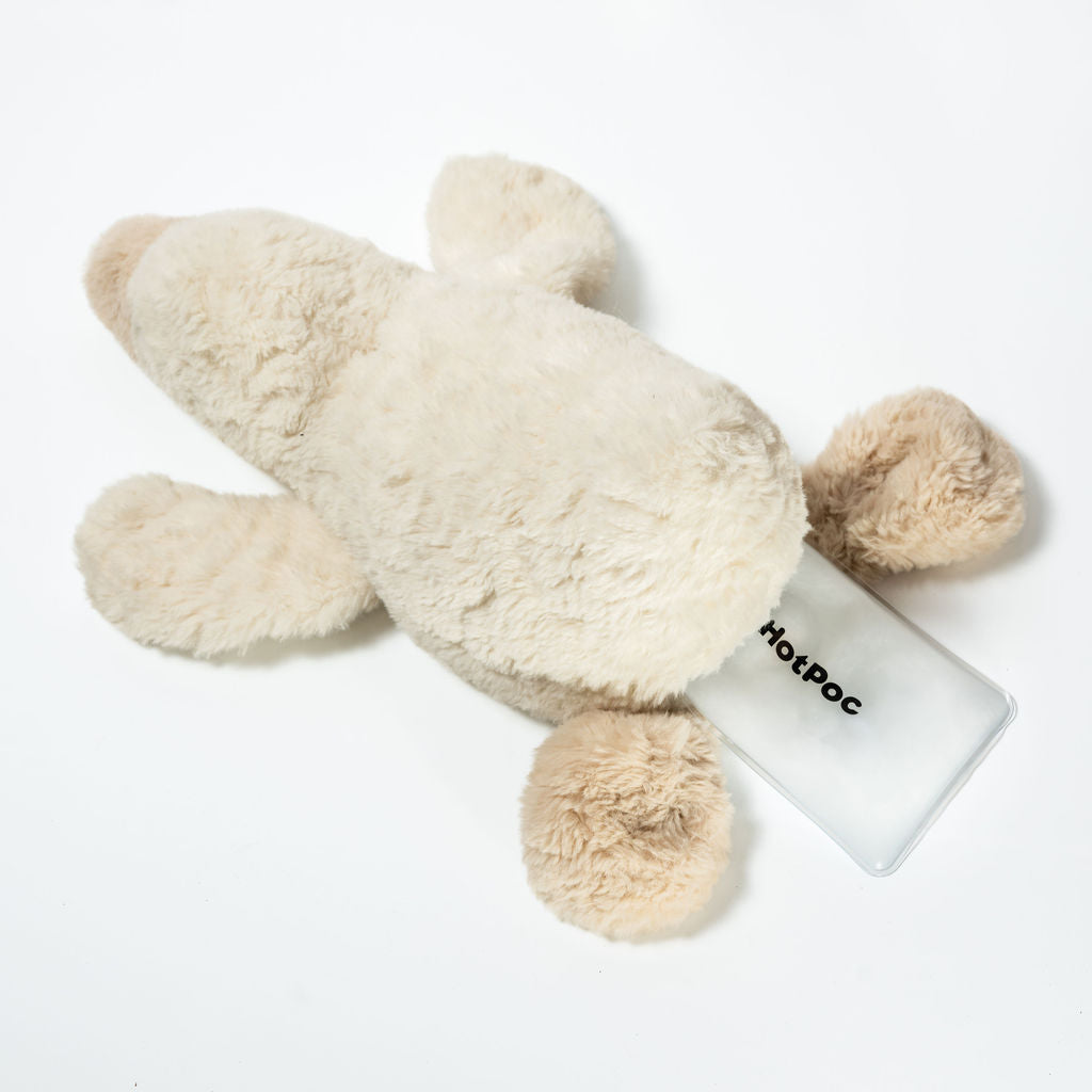 Thermy Buddy™ – Peluche chauffante douillette – Grand canard tout écrasé