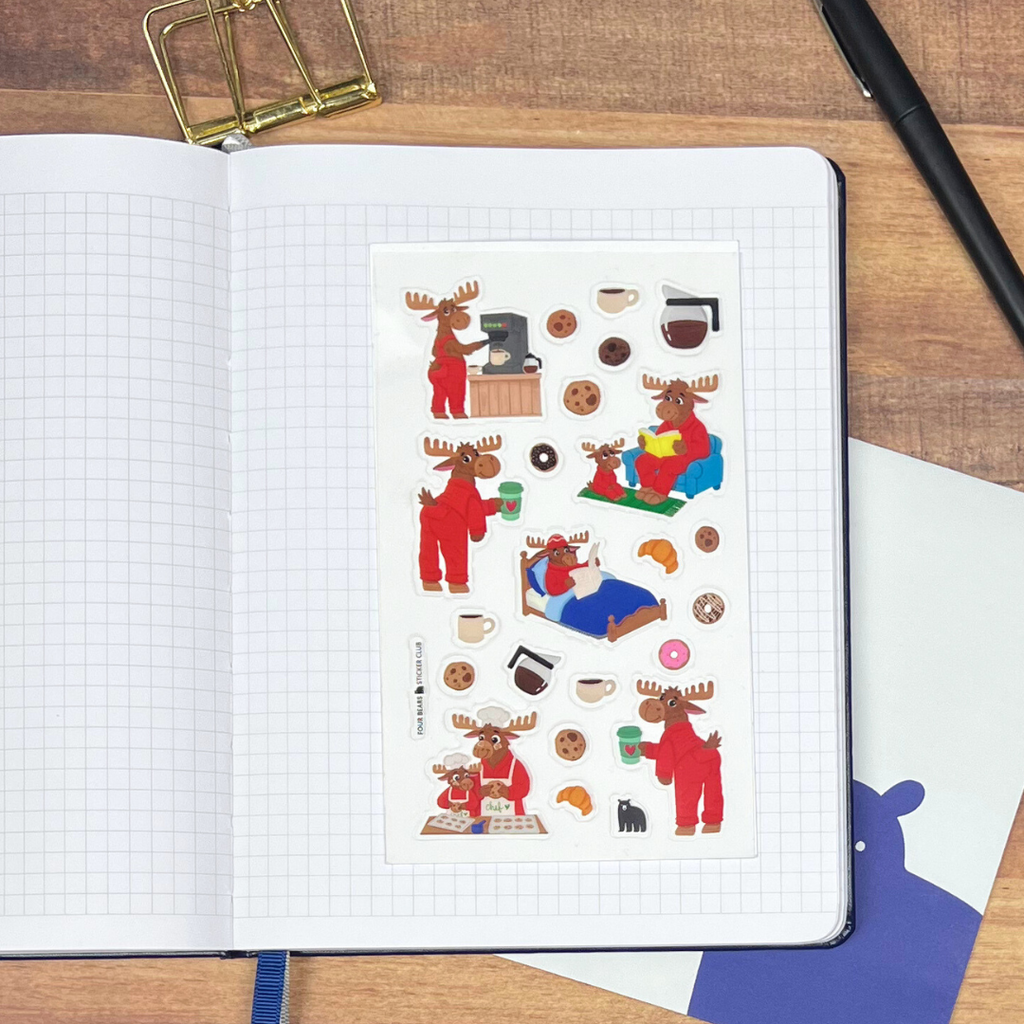 Moose In The Morning