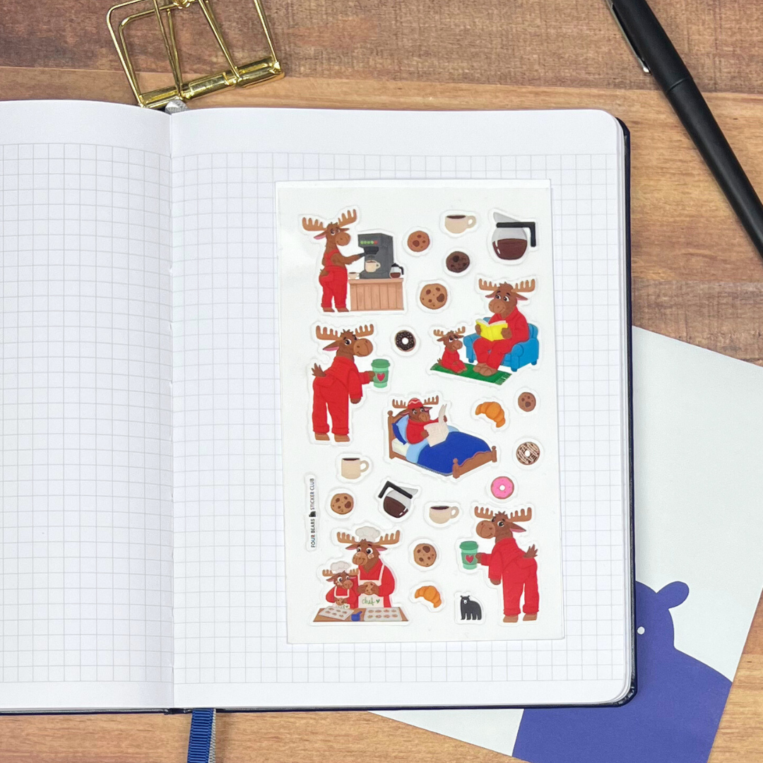 Moose In The Morning