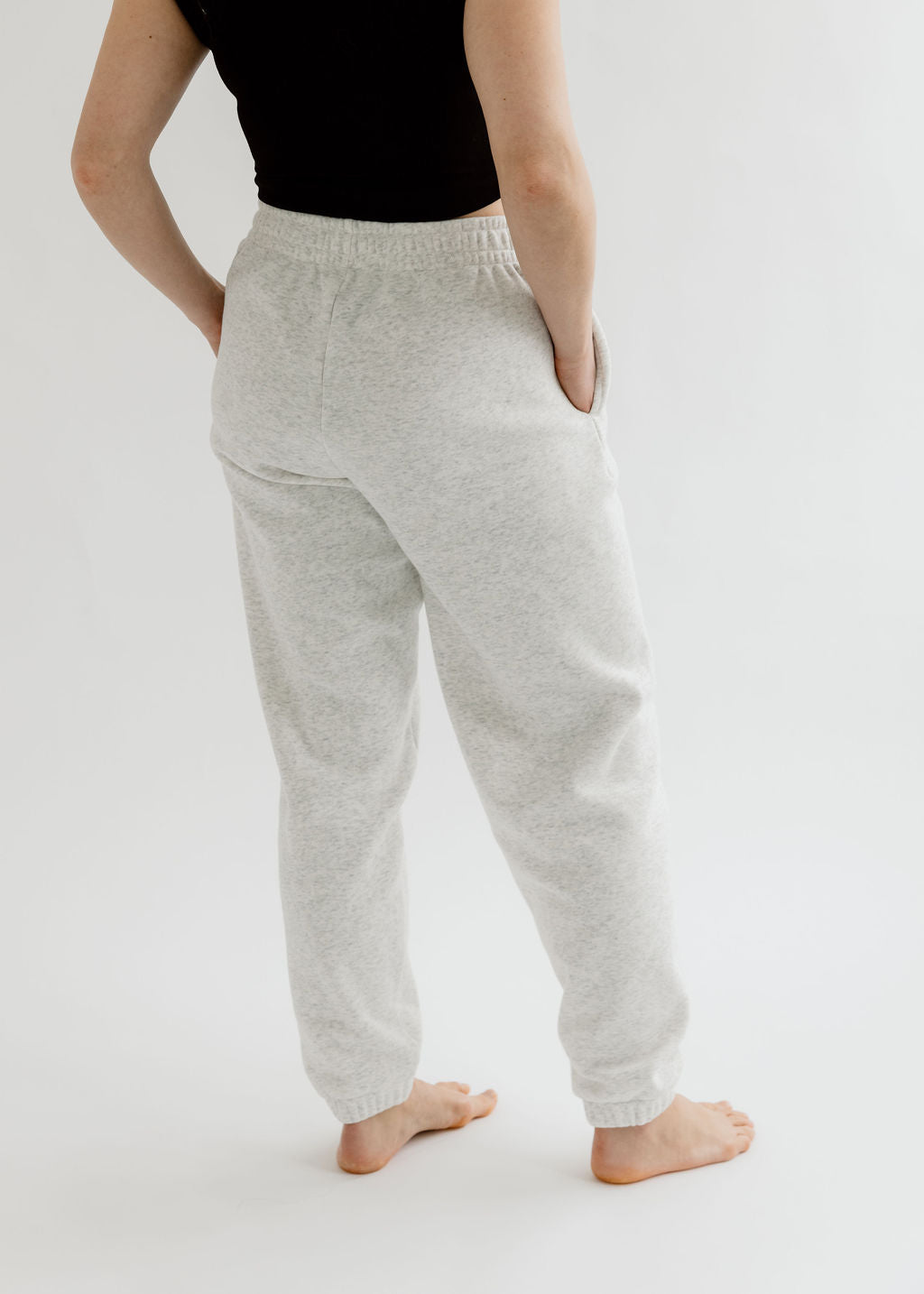 Pantalon de survêtement Cloudwear | Blanc chiné