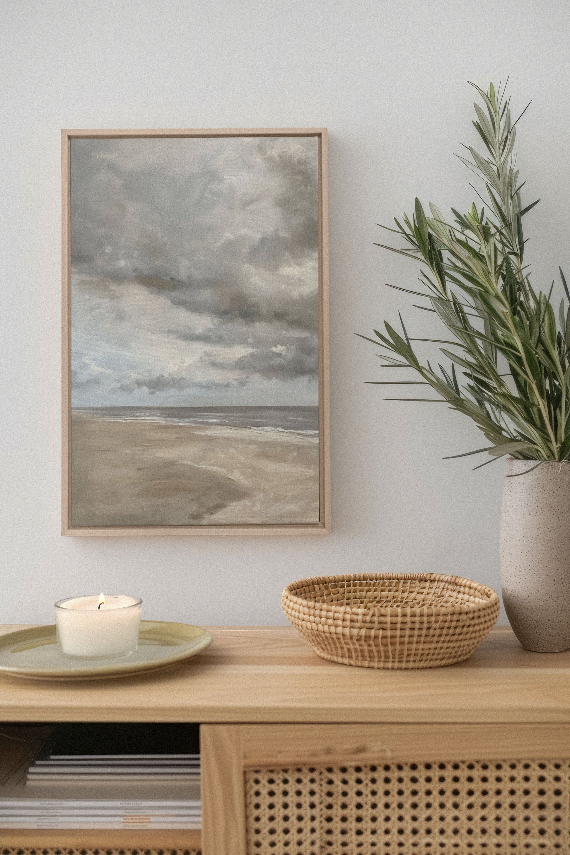 SOFT SANDS, Stretched Canvas Artwork