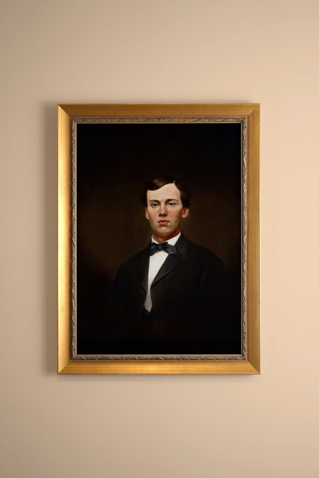 Portrait of the Past, Vintage Gold Frame