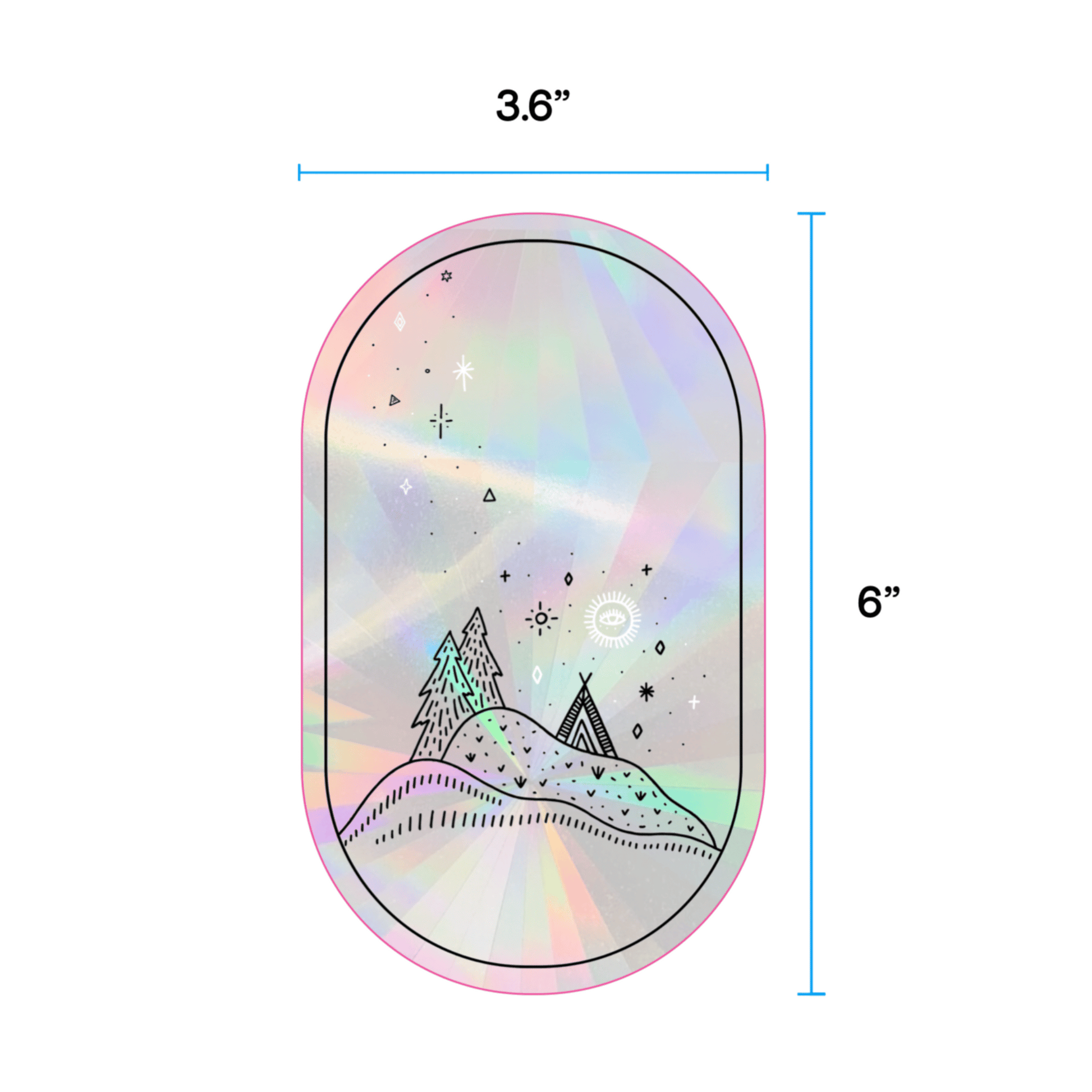 Nomad Suncatcher Sticker