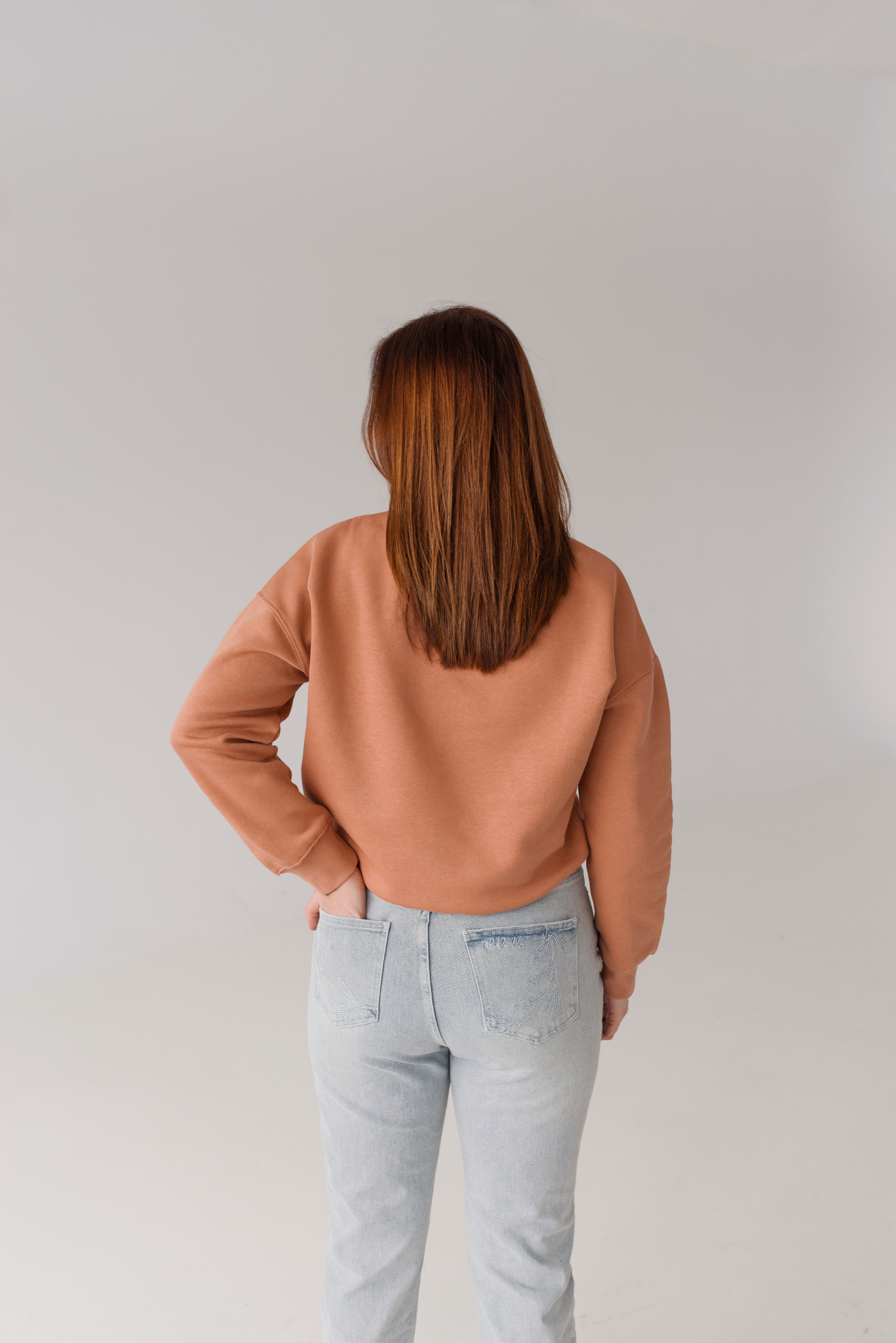 Peach Crewneck