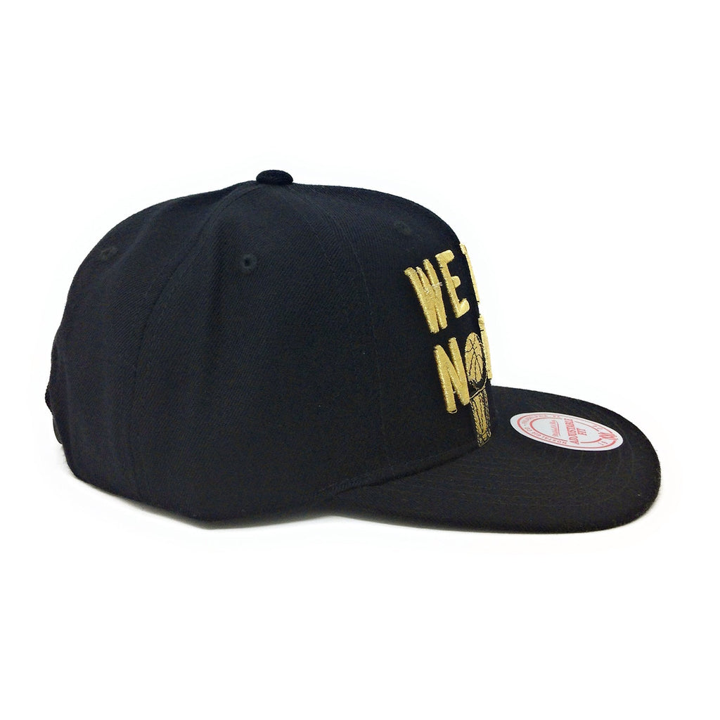 Mitchell and Ness Toronto Raptors We The North - 2019 Champions - Black/Gold Snapback Hat