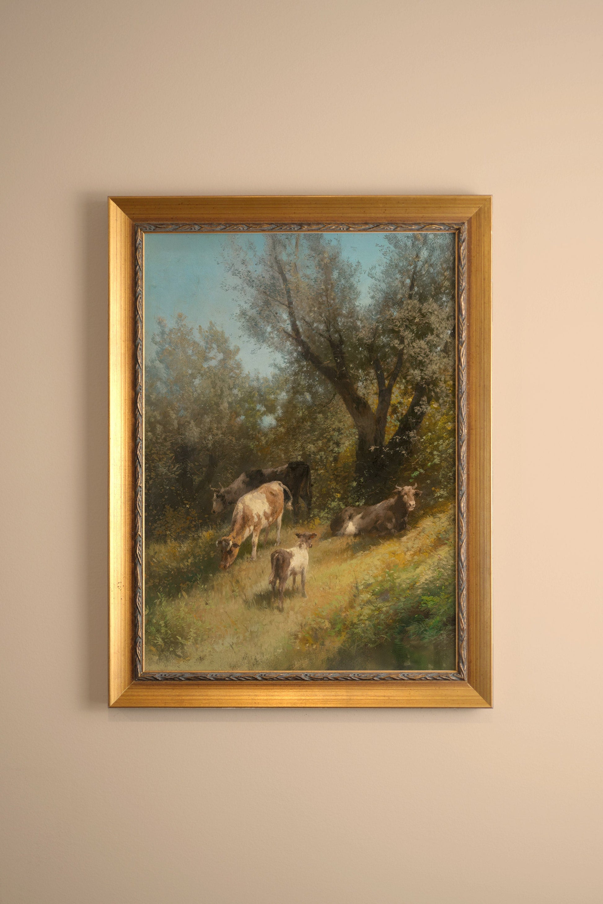 Prairie Breeze, Vintage Frame Gold