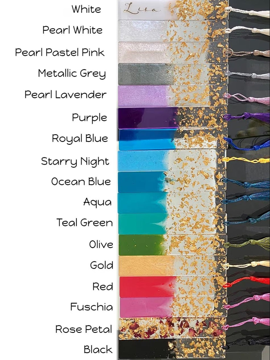 Resin Bookmark