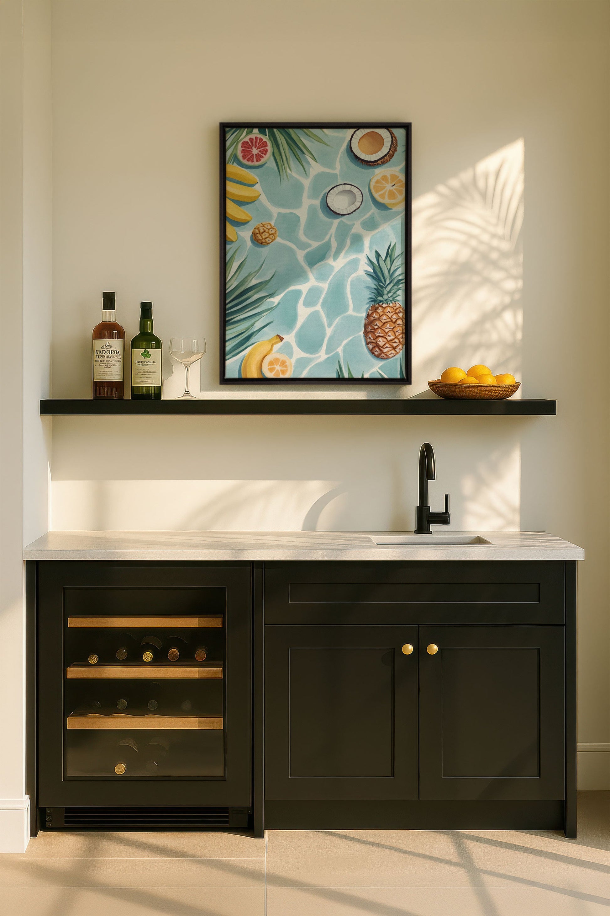 SUMMER FLAVORS, Stretched Canvas Artwork
