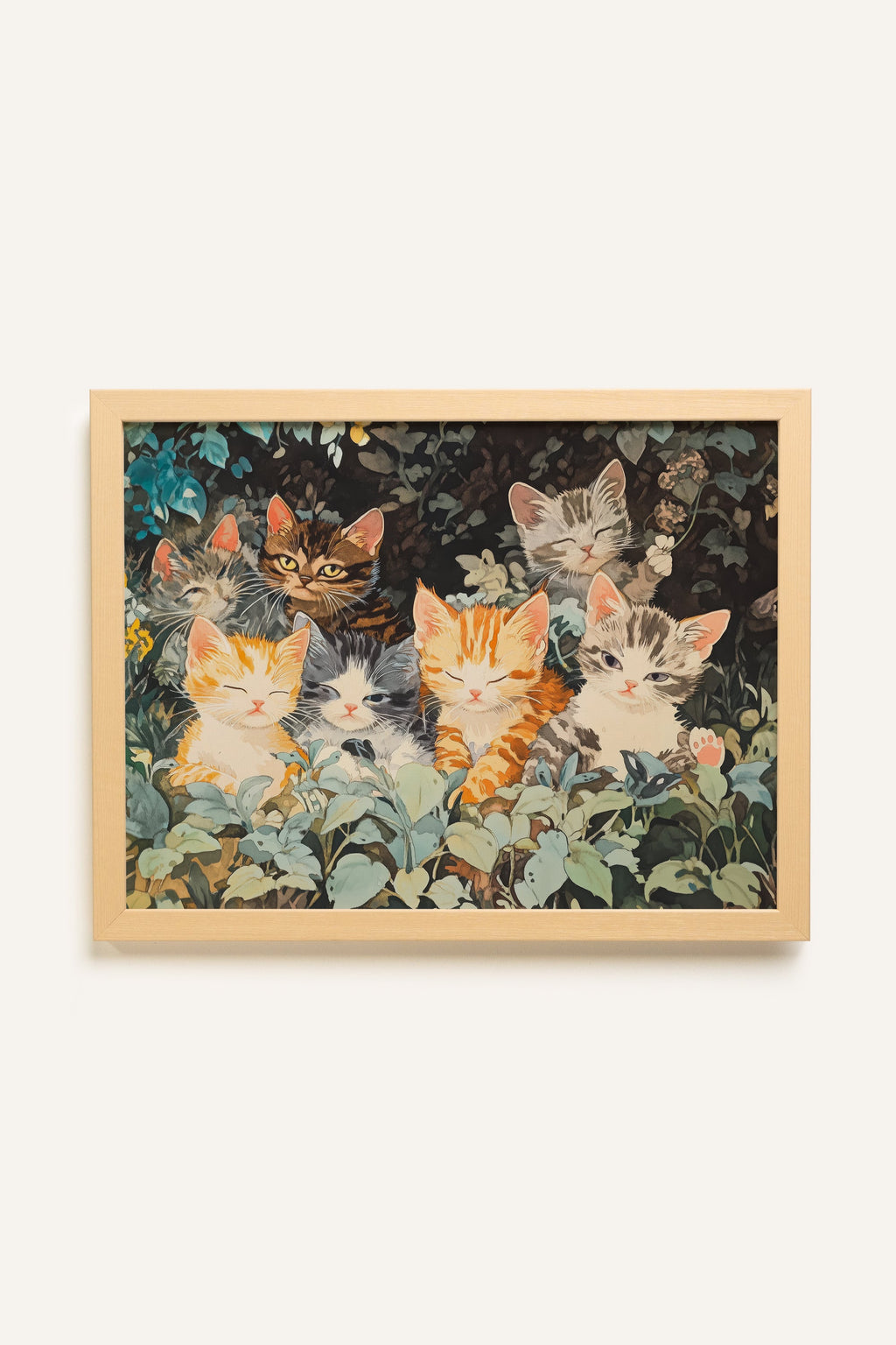 LITTLE TROOP, Framed Rigid Canvas