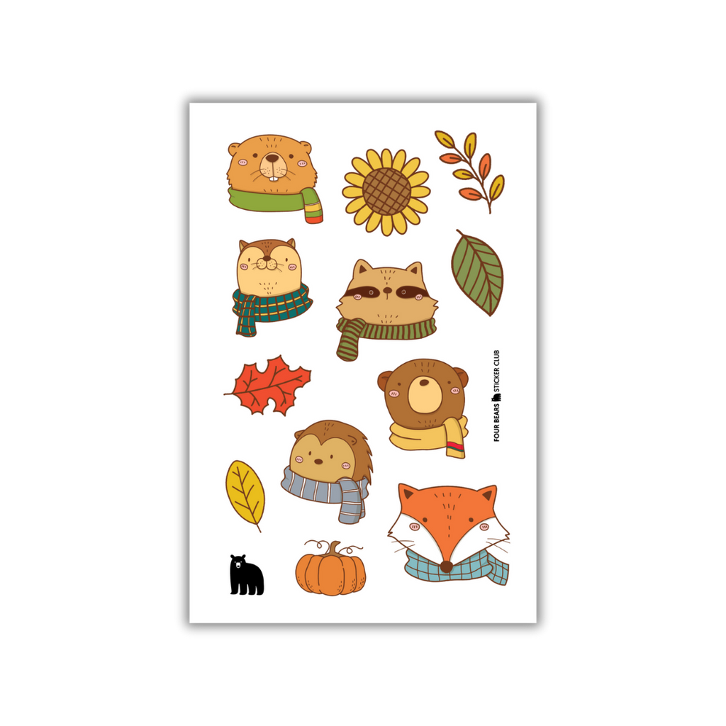 Modes de la forêt d'automne