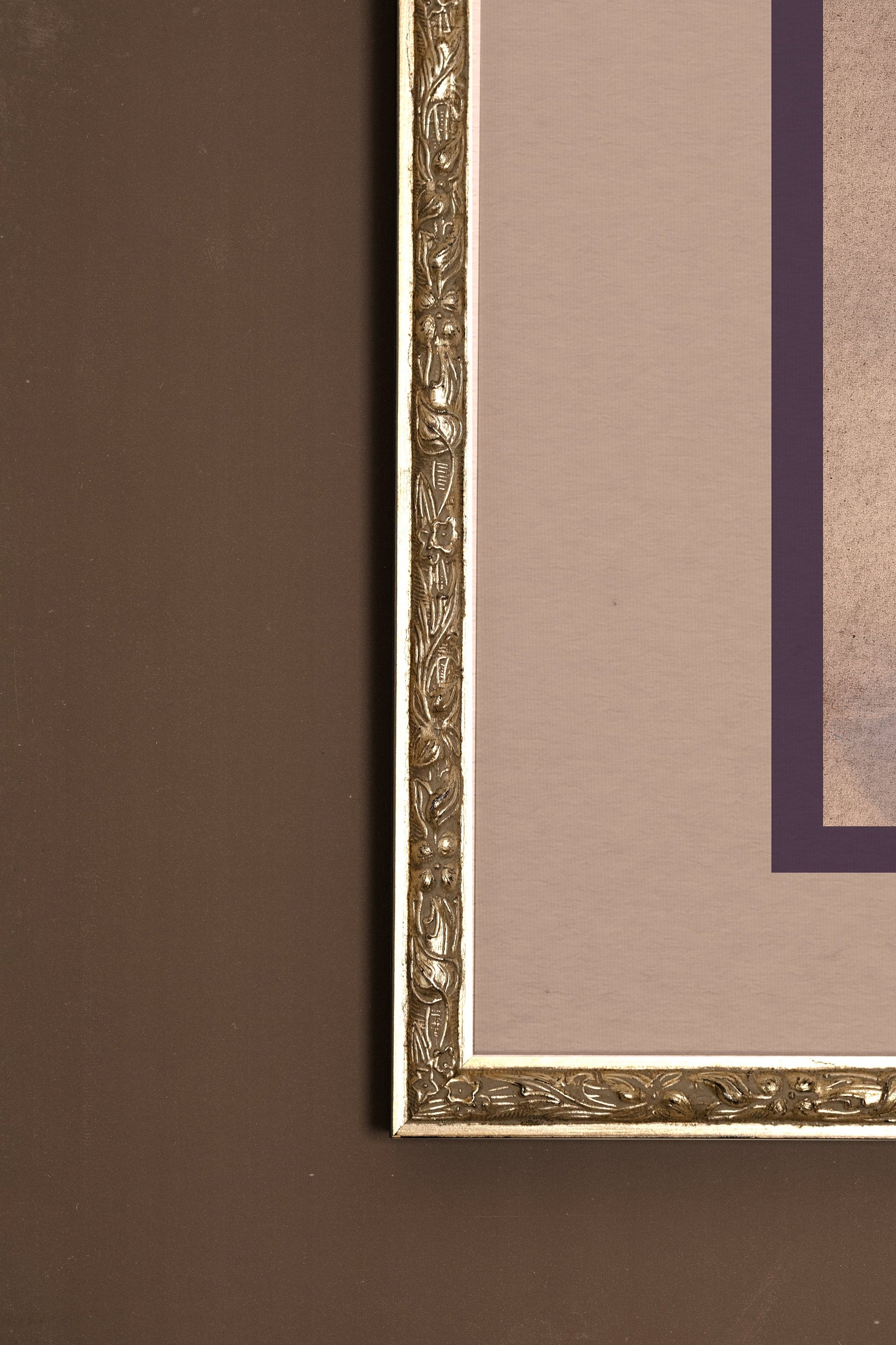 Wild Velvet, Vintage Silver Frame