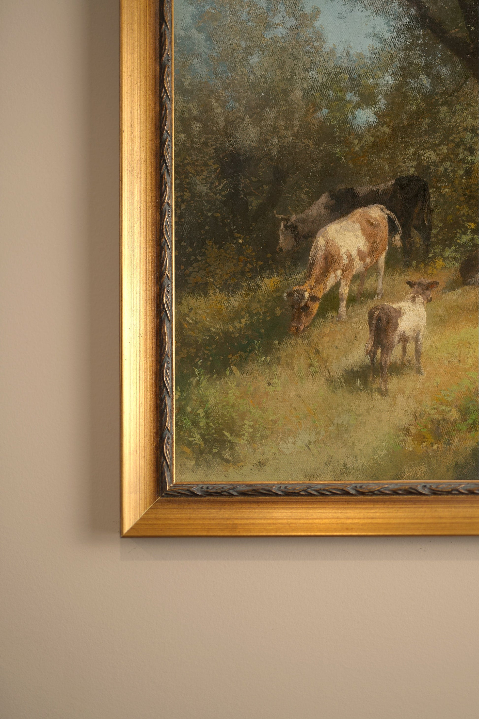 Prairie Breeze, Vintage Frame Gold
