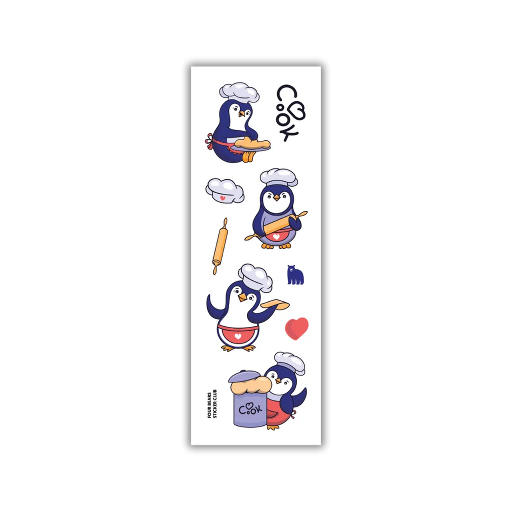 Future Chef - Four Bears Sticker Club