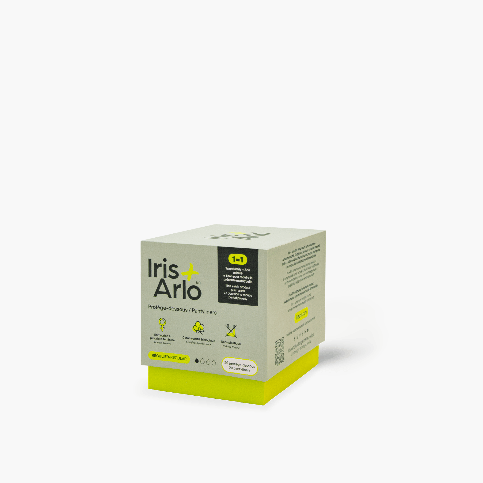 100% Organic Cotton Pantyliners