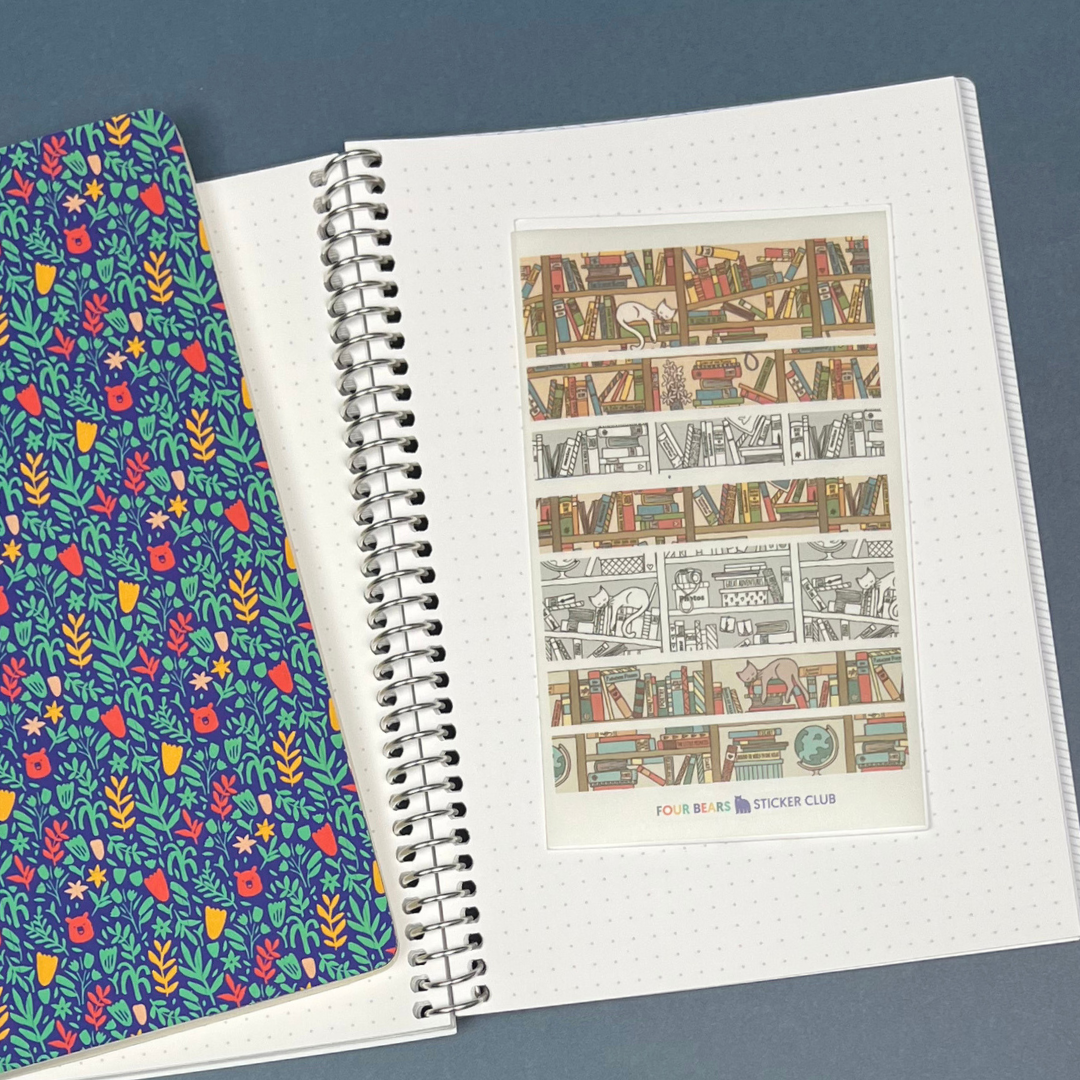 Bookshelf Washi