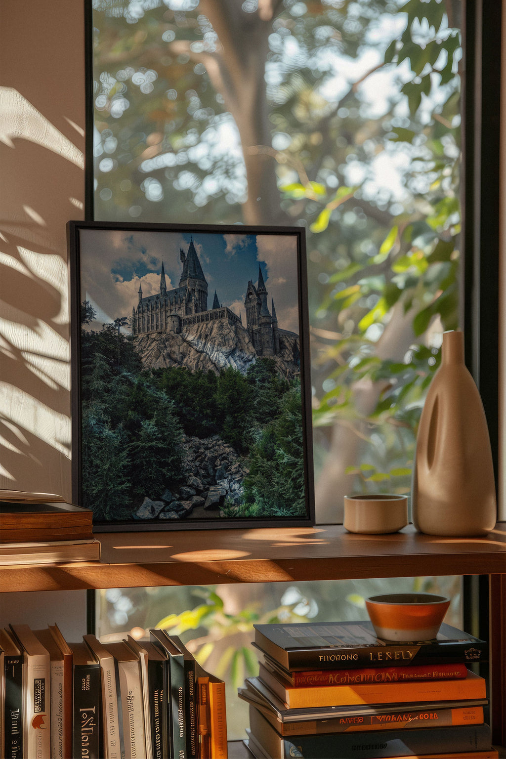 FORTRESS OF KNOWLEDGE, Stretched Canvas Artwork