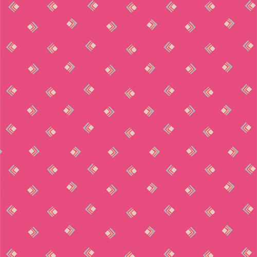 AGF Open Heart Collection; Everlasting Tokens Pink, 1/4 yard