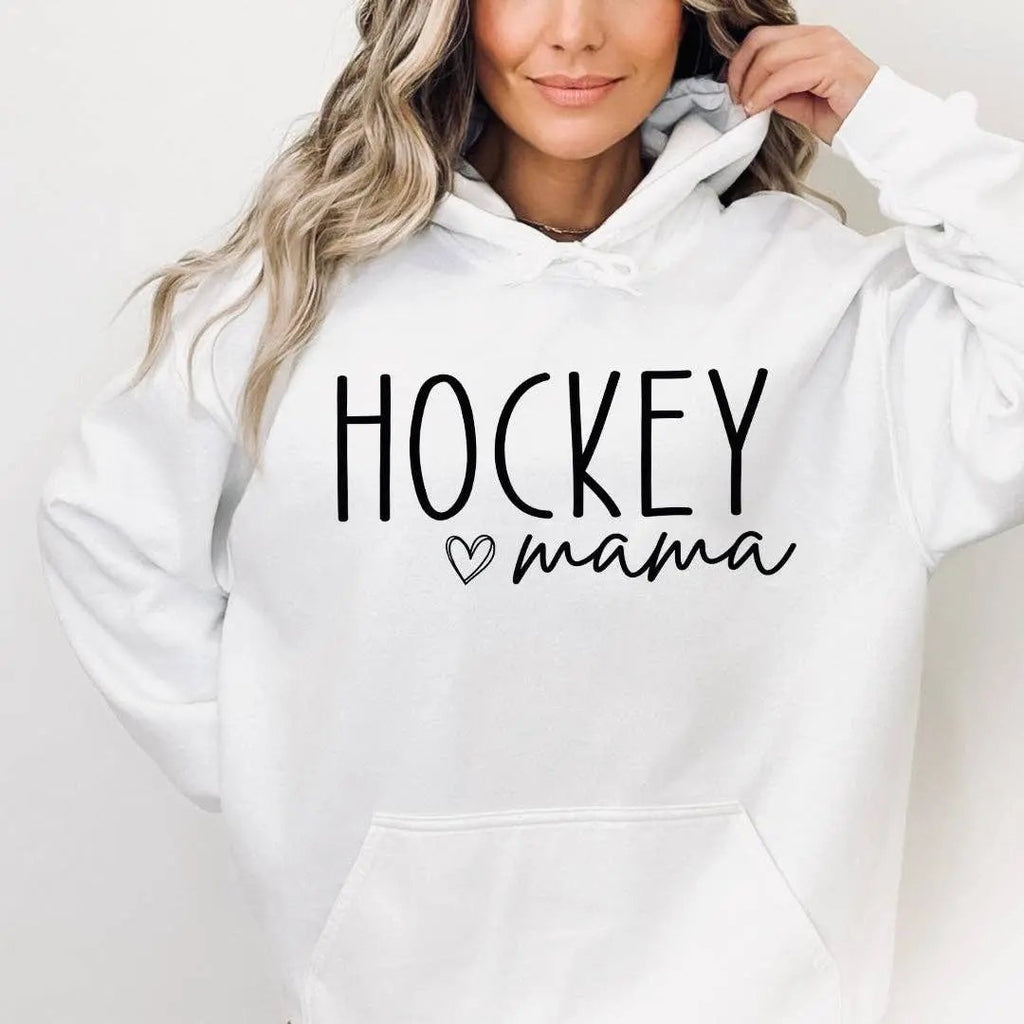 Hockey Mama Shirt, Crewneck Sweatshirt & Hoodie – Rustic Girls