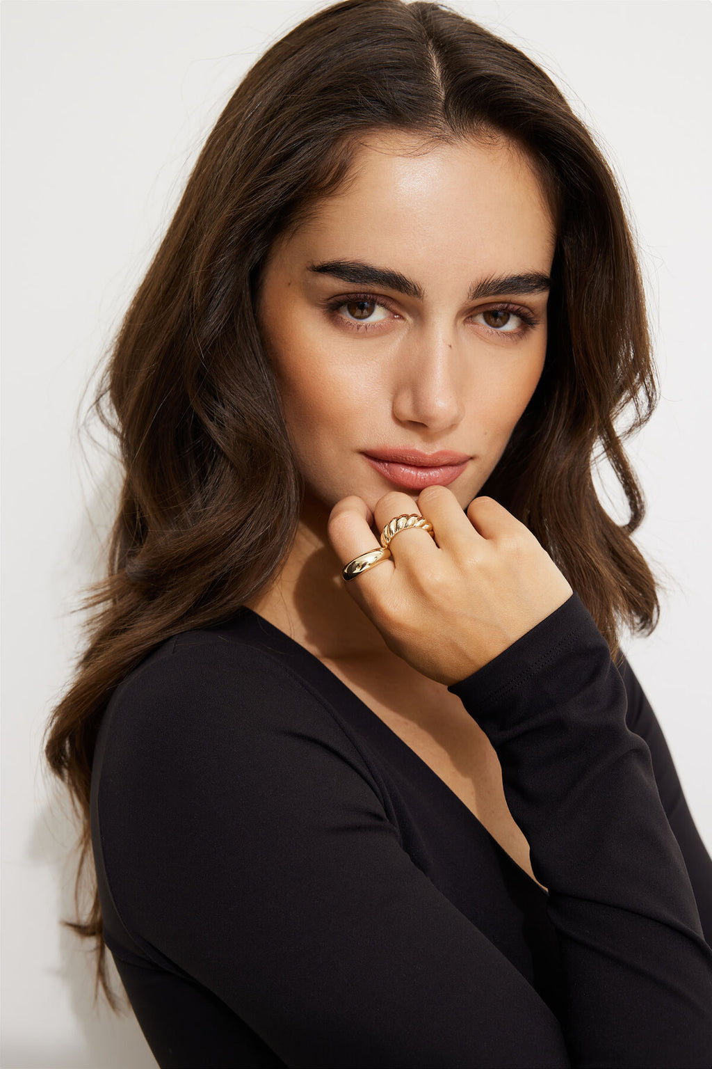 Lot de 2 anneaux dômes