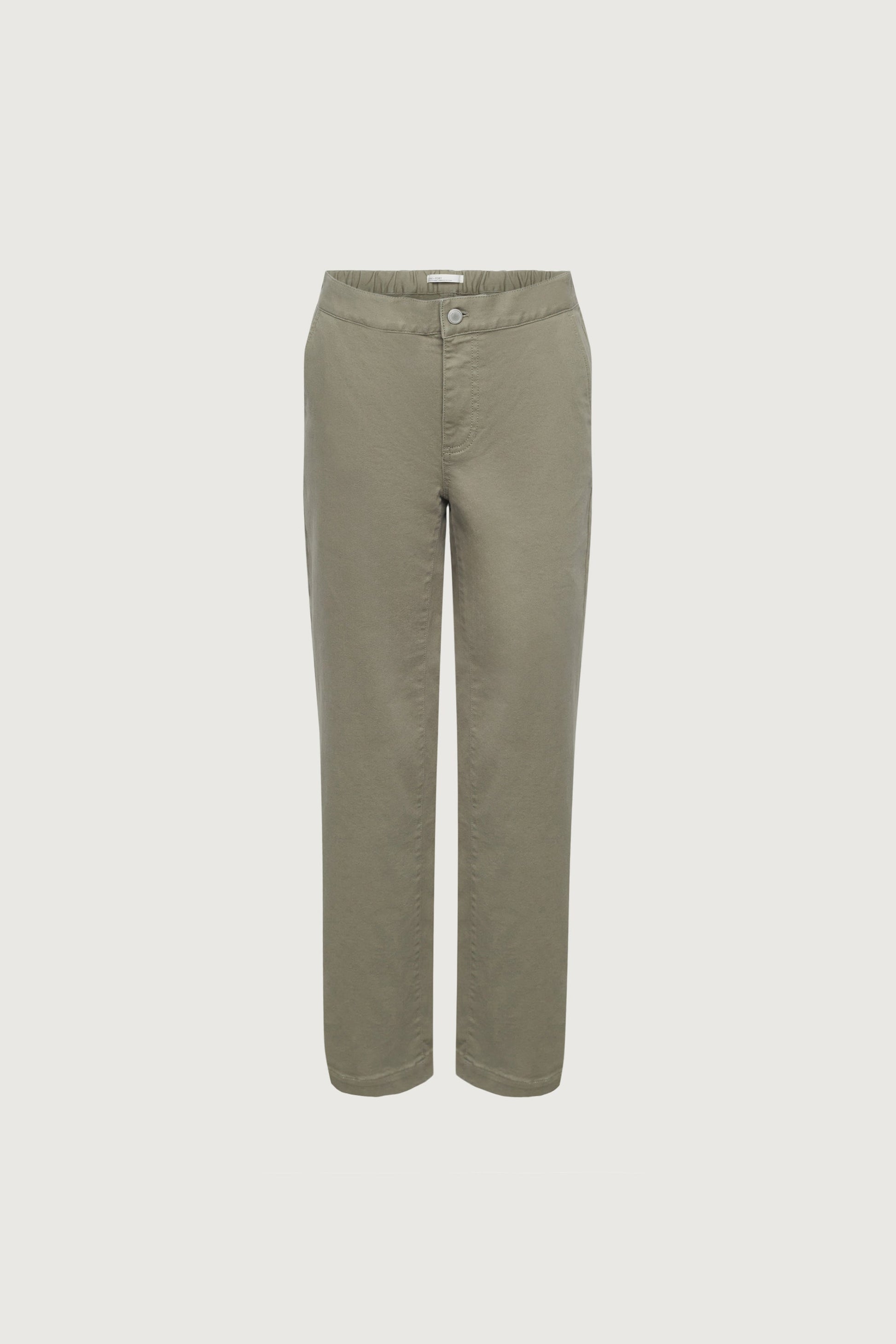 PANTALON LARGE EN SERGÉ LONG