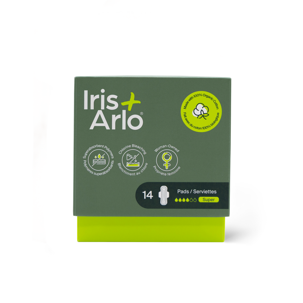 100% Organic Cotton Super Pads