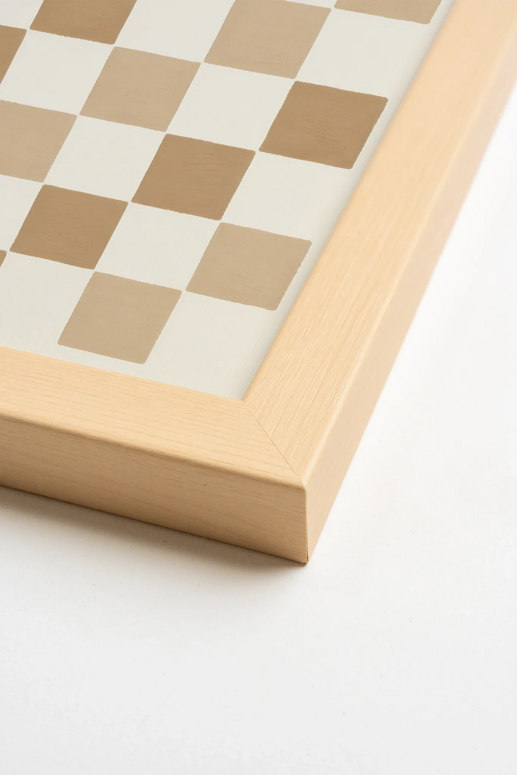 SANDY SQUARES, Artwork on Stretched Canvas, Framed Natural Light (collective)