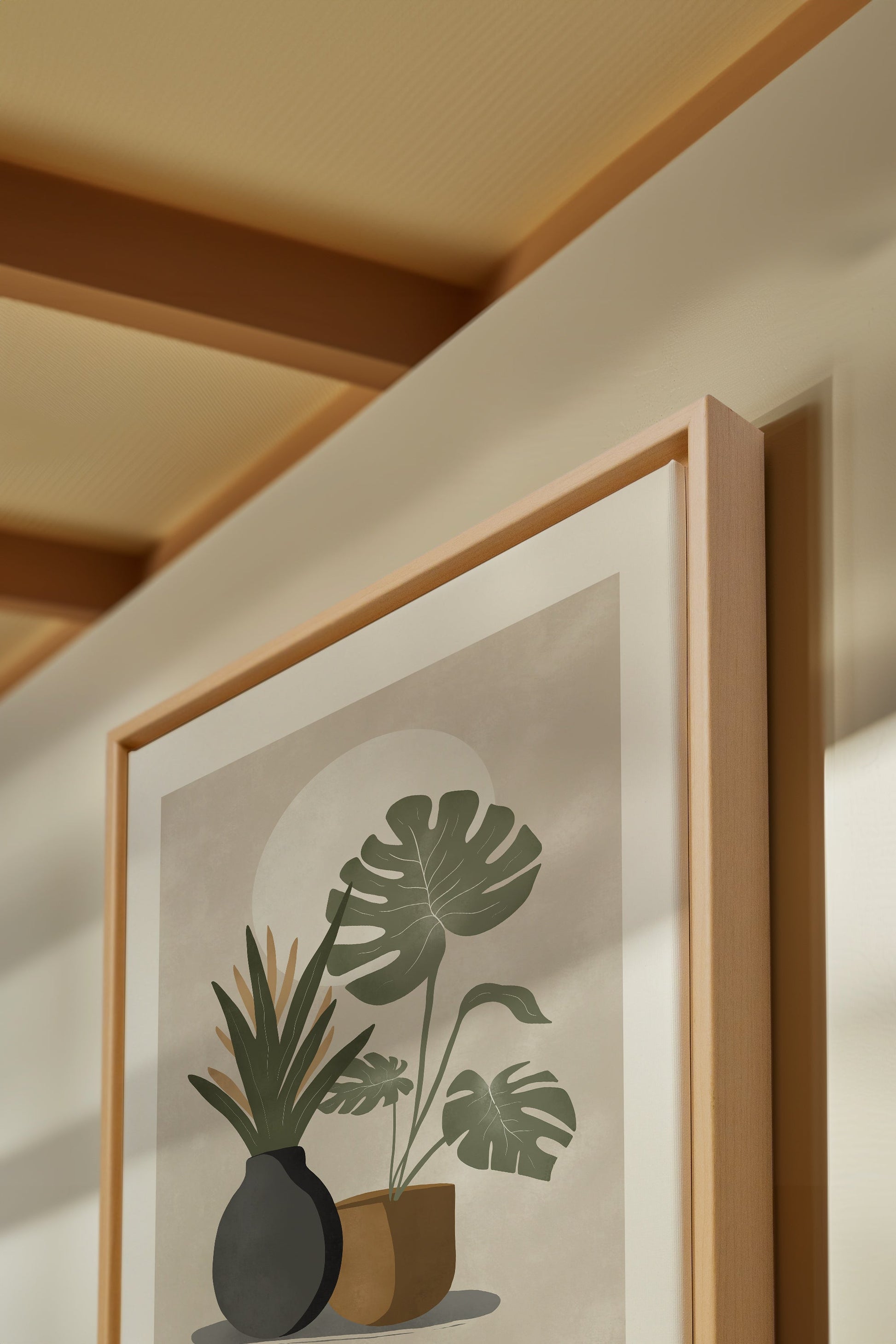 DESERT GREENS, Stretched Canvas Artwork