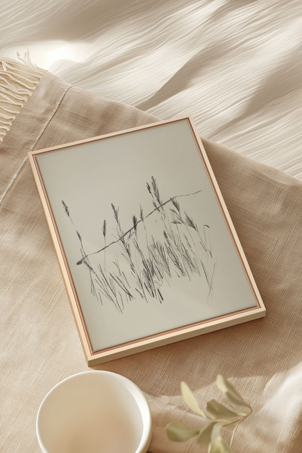 STICKS TO THE WIND, Stretched Canvas Artwork