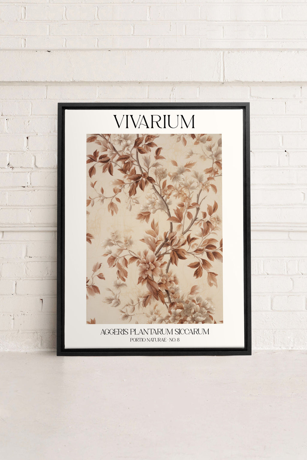 Dried Garden, Stretched Canvas Artwork