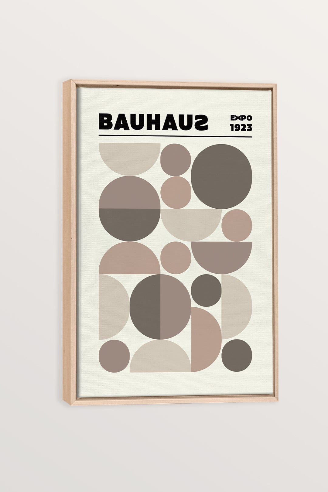 Round Sculptures, Printed Canvas