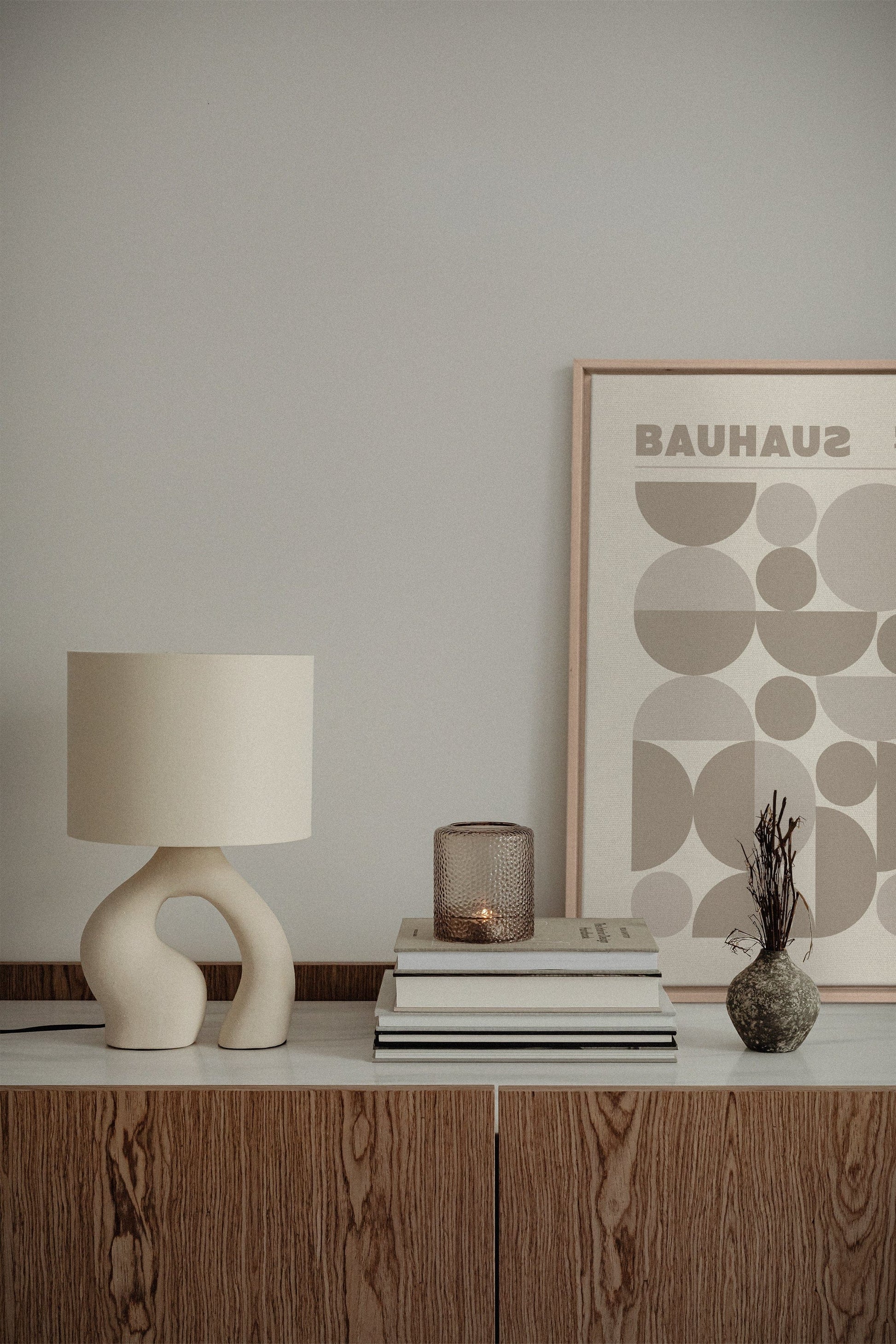 Round Sculptures, Printed Canvas