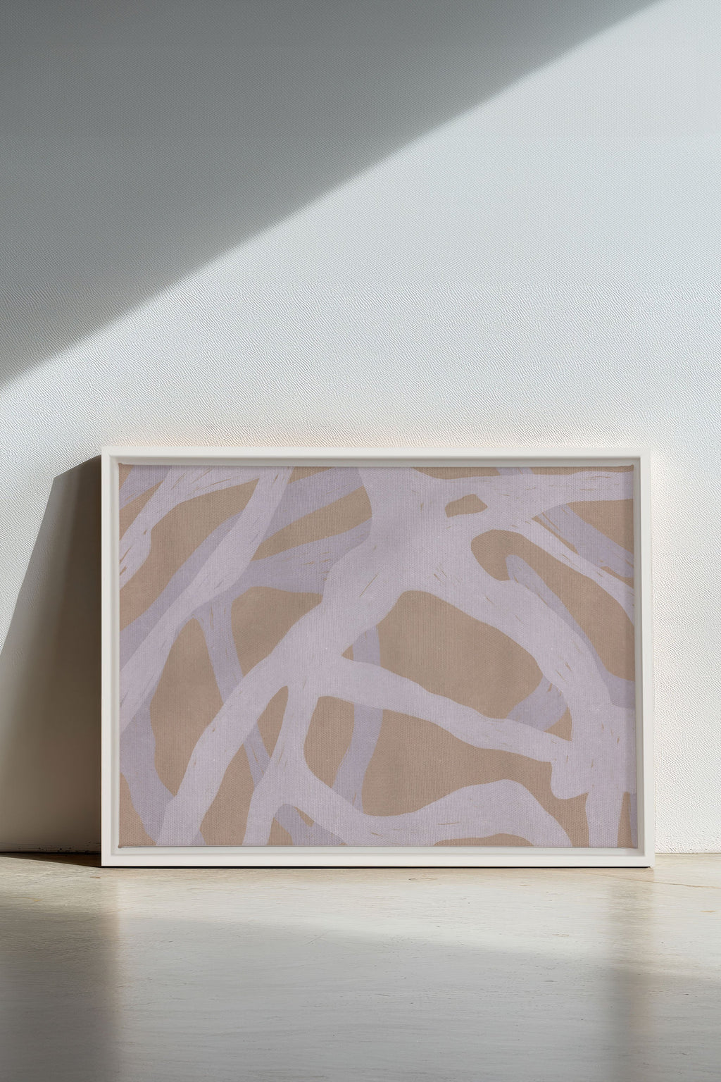 Natural Weaving, Stretched Canvas Artwork
