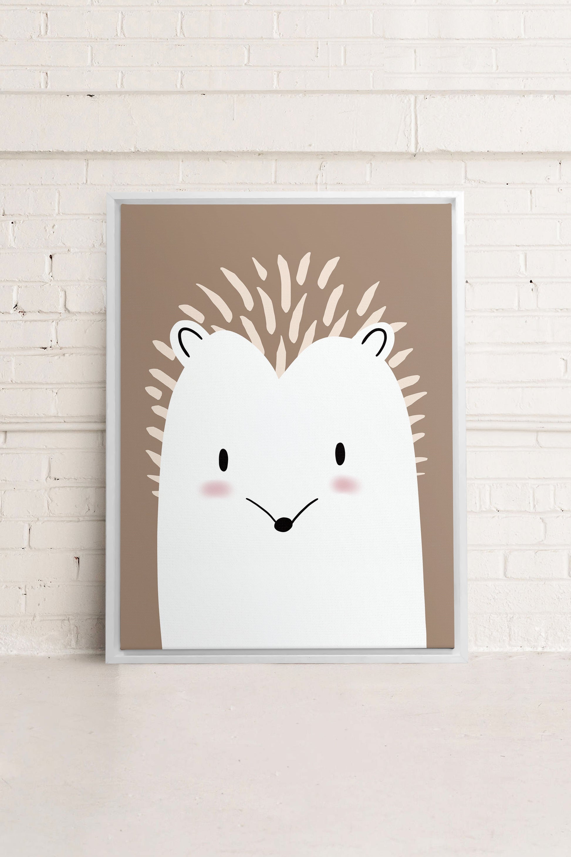 Hedgehog, Stretched Canvas Artwork