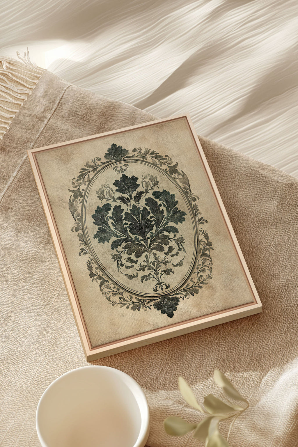 FLORAL MAJESTY, Stretched Canvas Artwork