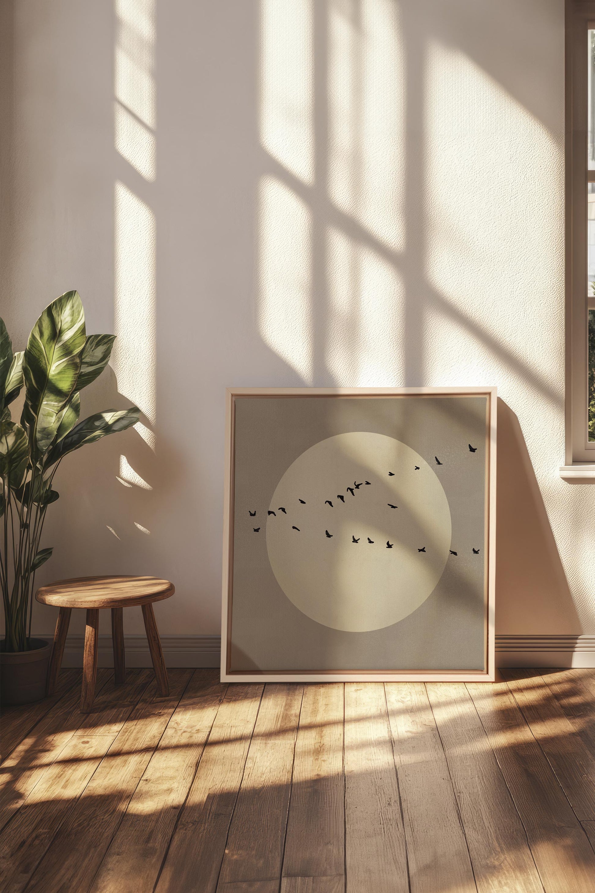 FLIGHT OF LIGHT, Stretched Canvas Artwork