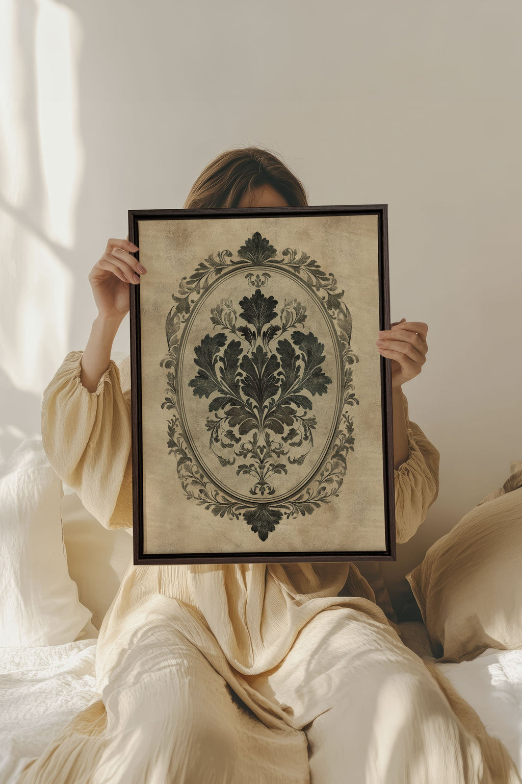 FLORAL MAJESTY, Stretched Canvas Artwork