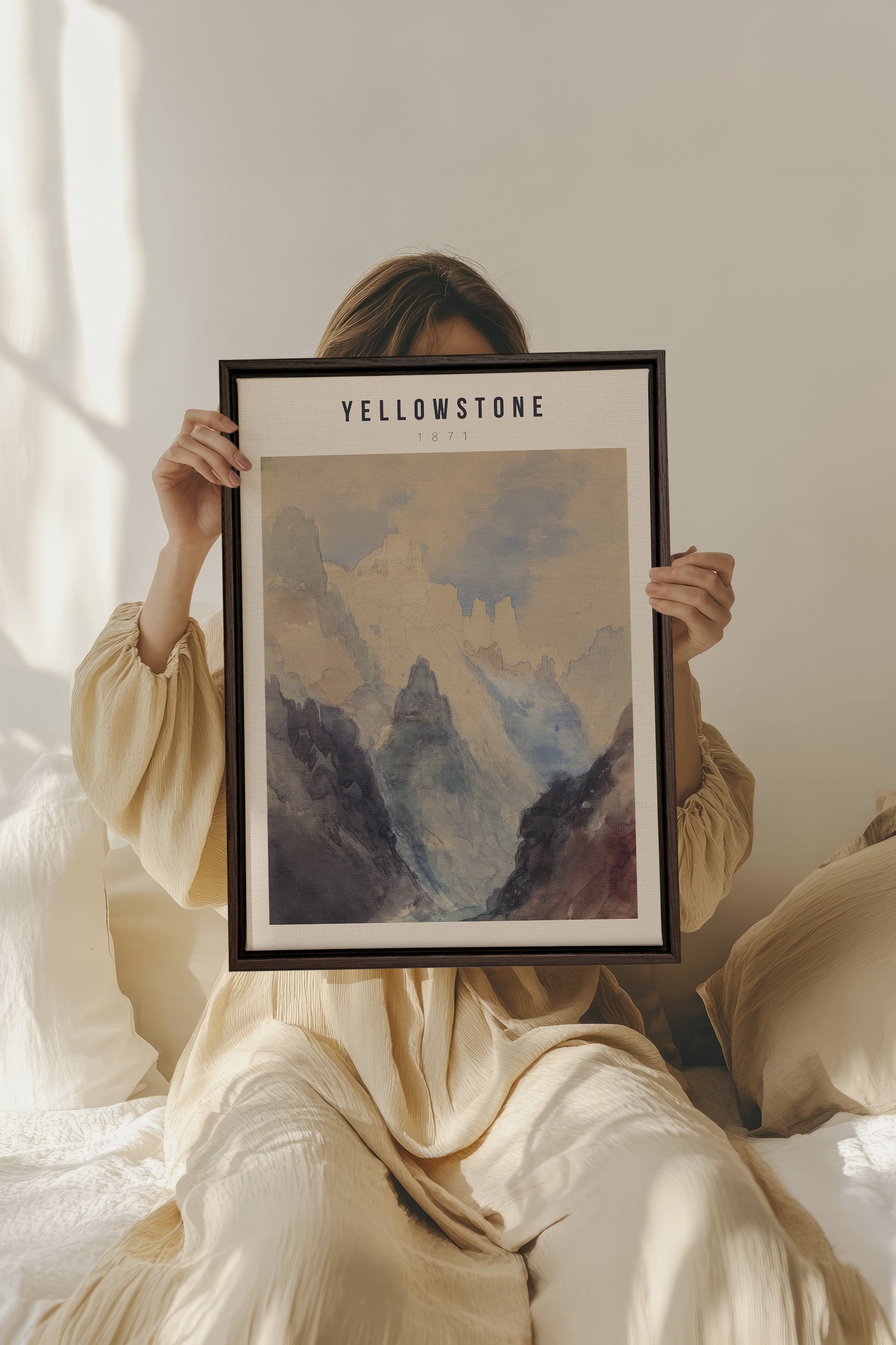 YELLOWSTONE, Stretched Canvas Artwork