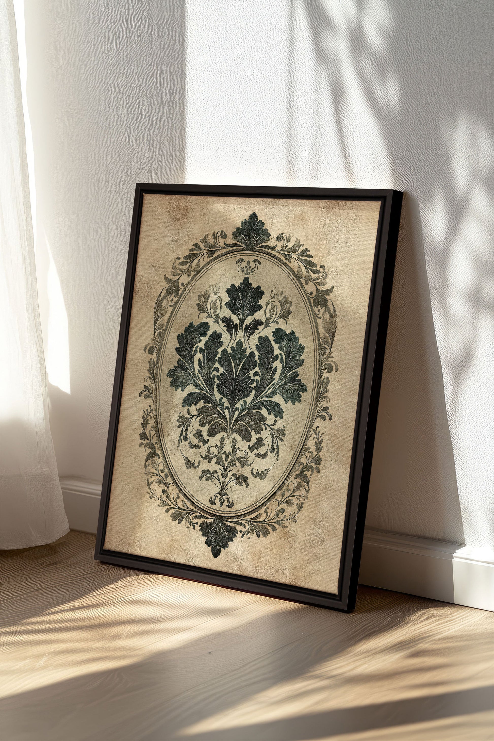 FLORAL MAJESTY, Stretched Canvas Artwork