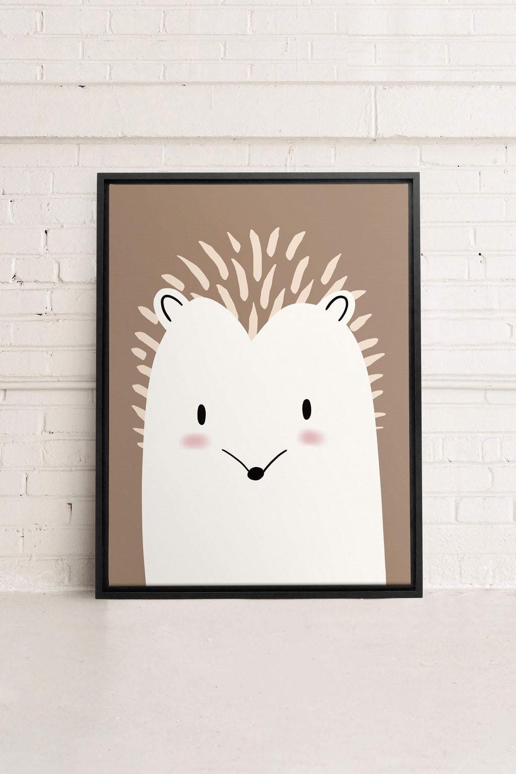 Hedgehog, Stretched Canvas Artwork
