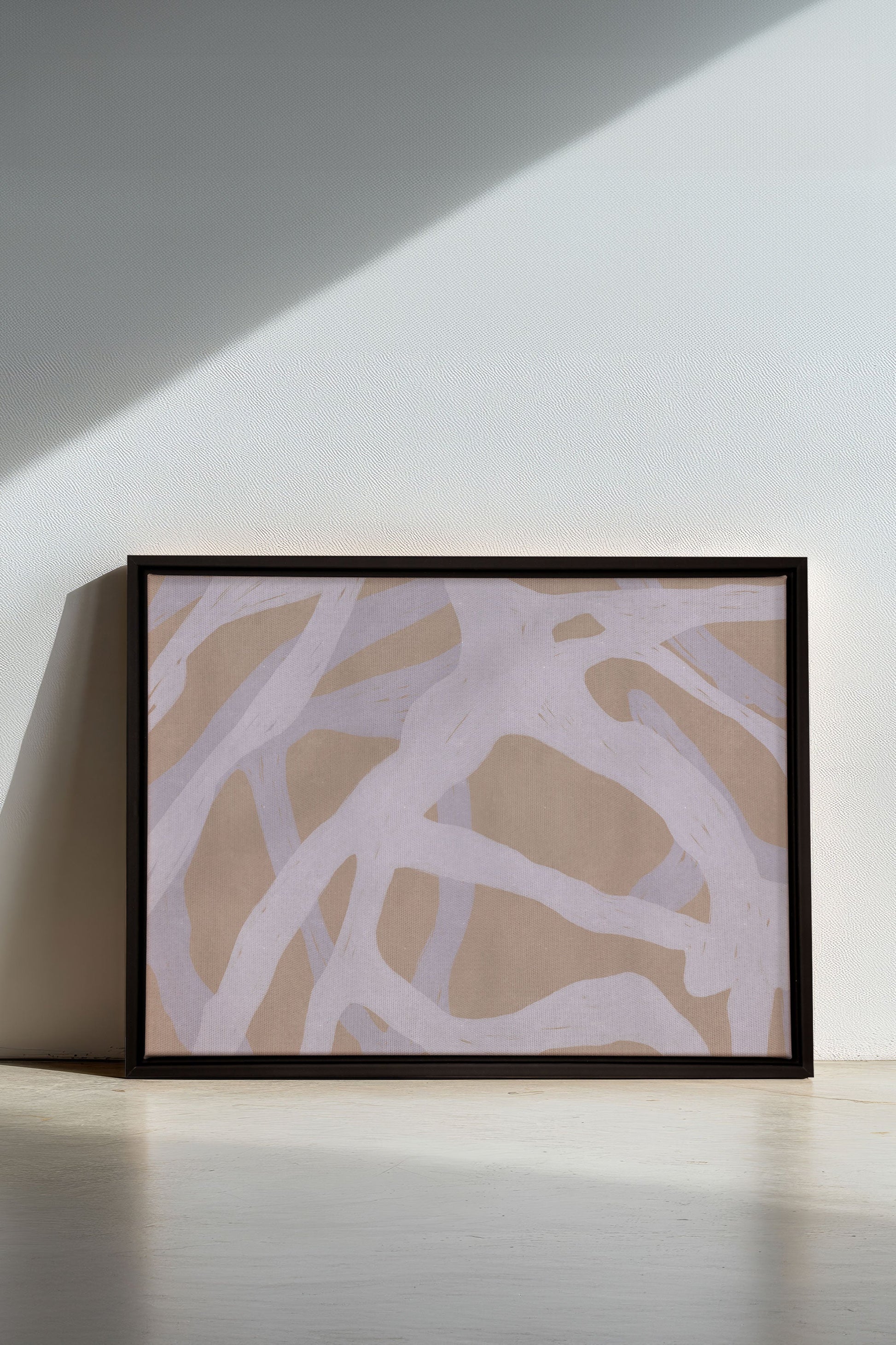 Natural Weaving, Stretched Canvas Artwork